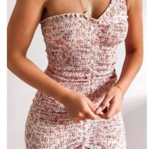 One shoulder dress
